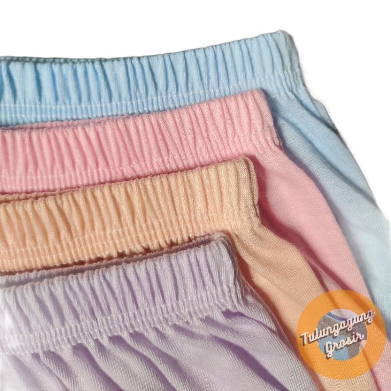 12 Pcs / 1 Lusin / Lusinan Celana Dalam Wanita Polos Murah M L XL 3L 4L Jumbo