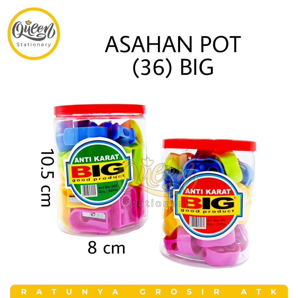 

1 POT (36 PCS) ASAHAN POT (36) BIG / RAUTAN PENSIL / OROTAN MURAH