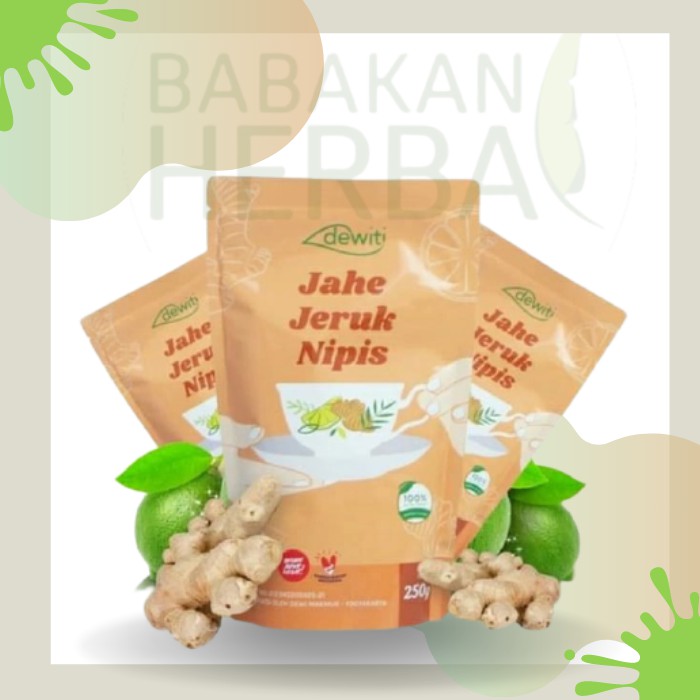 

DEWITI - JAHE JERUK NIPIS Meredakan Gejala Radang Tenggorokan