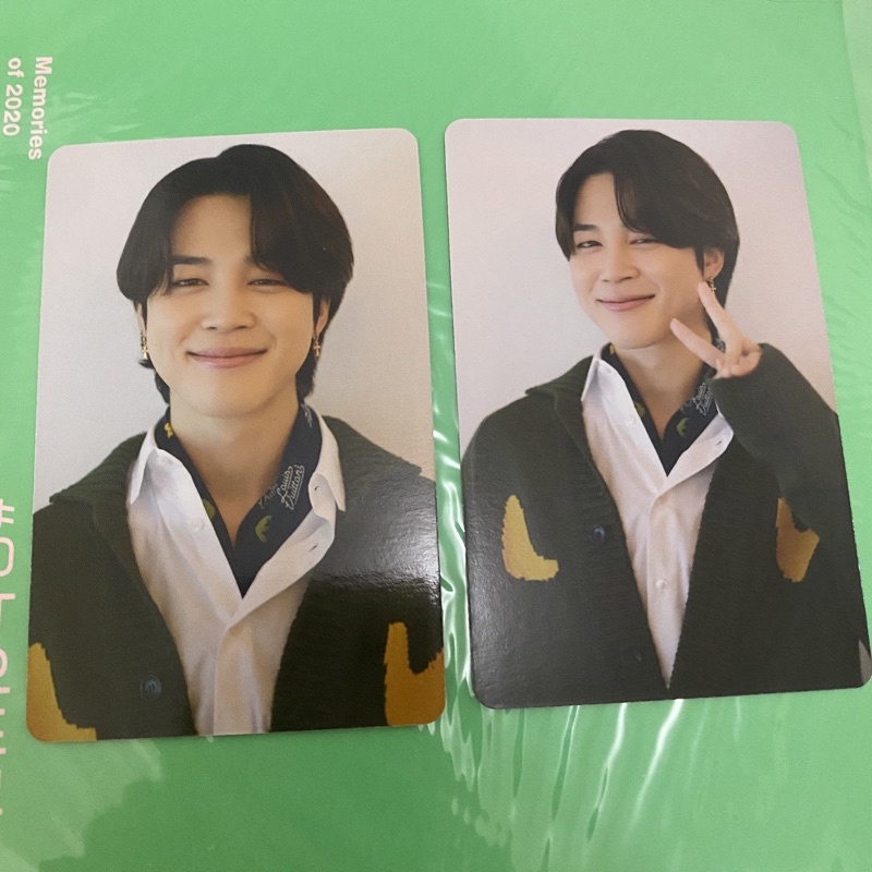 BTS dicon 101 jimin photocard pc official merem glowing