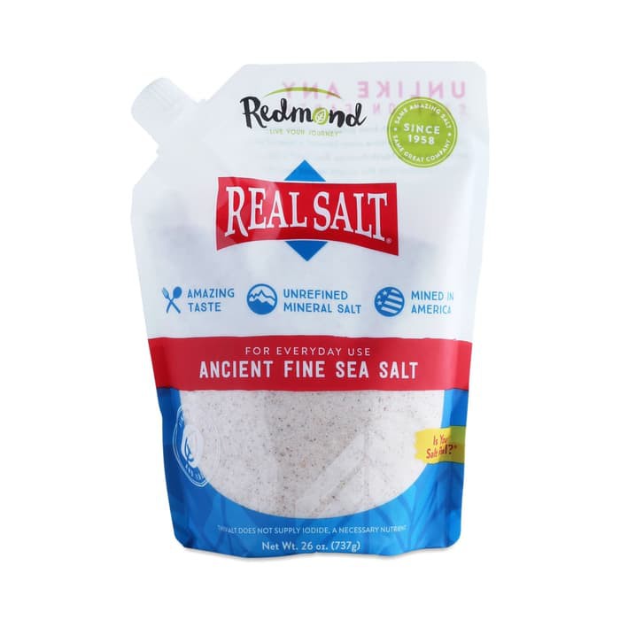 Berkualitas Redmond Real Salt Fine Salt - Nett 737Gr Terbatas