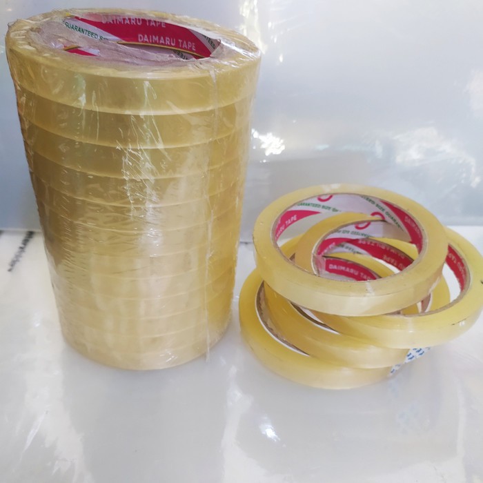 

Lakban Bening 0.5" 72 Yard