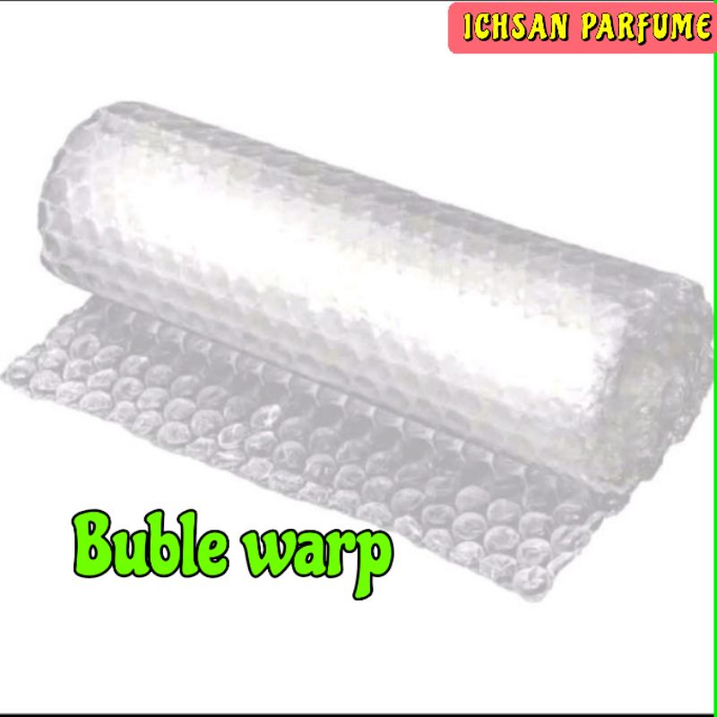 

Tambahan Buble warp atau plastik buble biar paket aman dan terlindungi