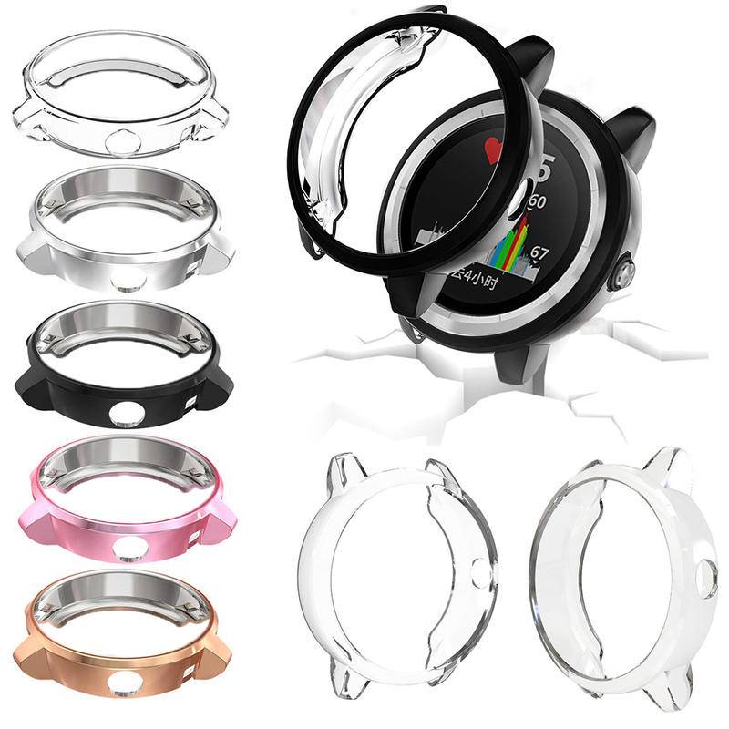 Case Pelindung Bahan Silikon TPU Tahan Gores Untuk Garmin Vivoactive 3 Music