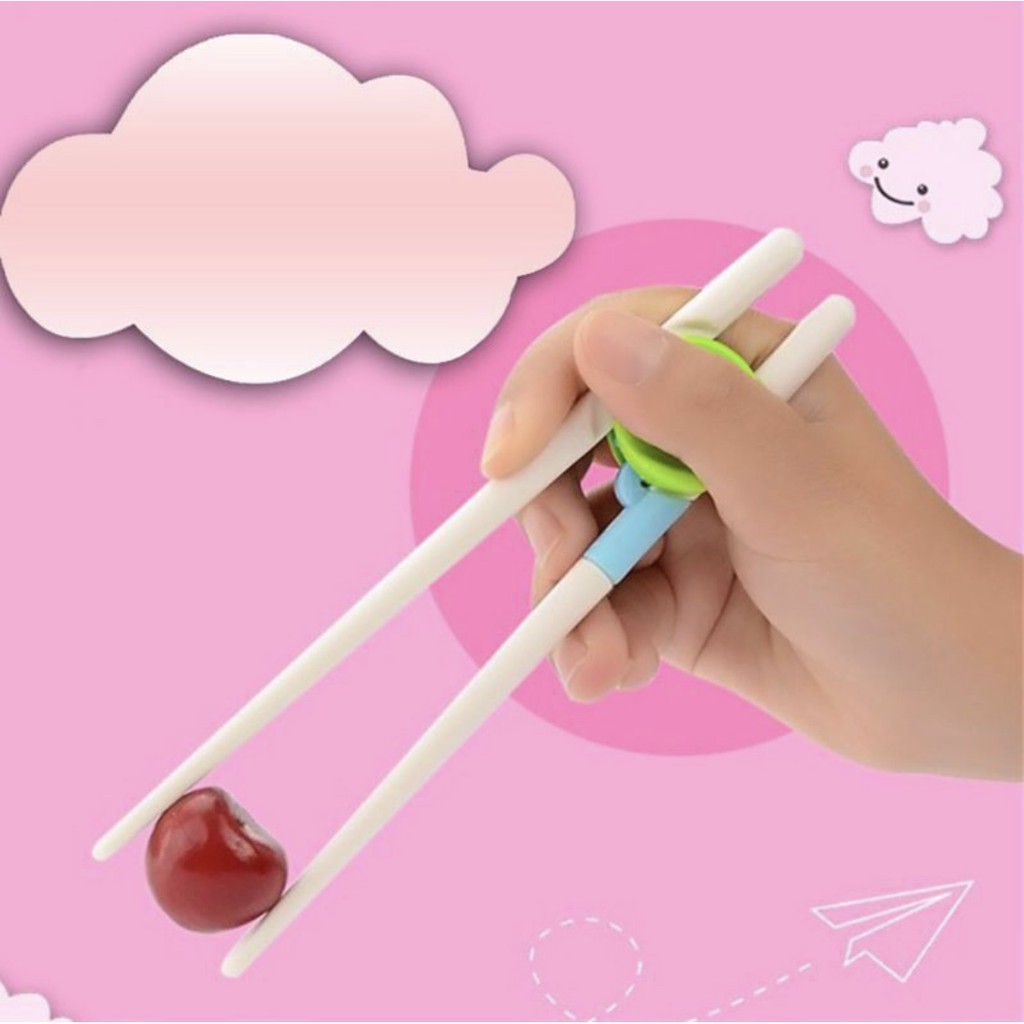 Sumpit Latihan Makan Anak / Chopsticks Training Set CBKS LC