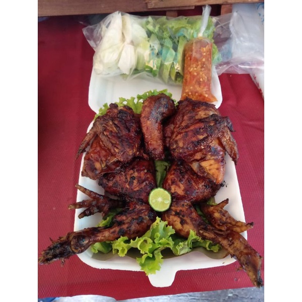 

1 ekor ayam bakar super bekakak