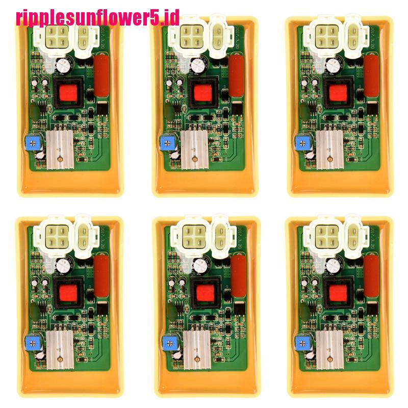 Kotak Pengapian CDI 6pin DC adjustable Tahan Lama Untuk GY6 125CC