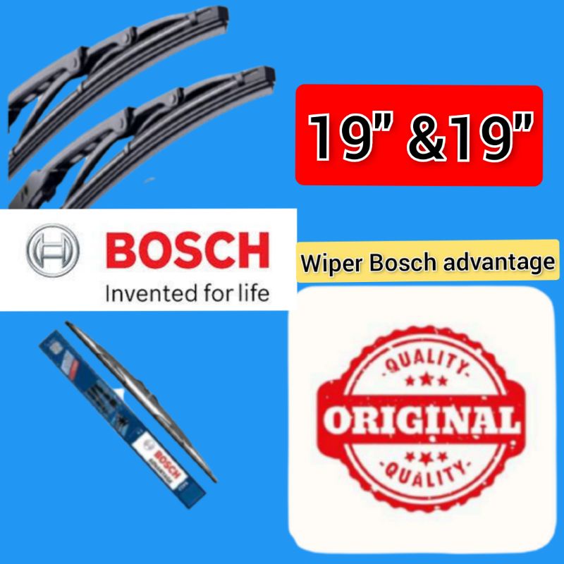 Wiper Bosch depan Grand Vitara 19&amp;19