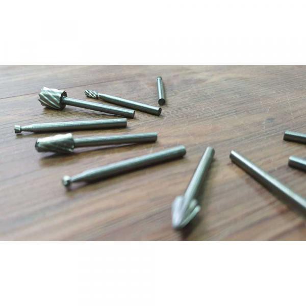 Mata Bor Tungsten Carbide Cone Spiral 10 PCS - GJ0106