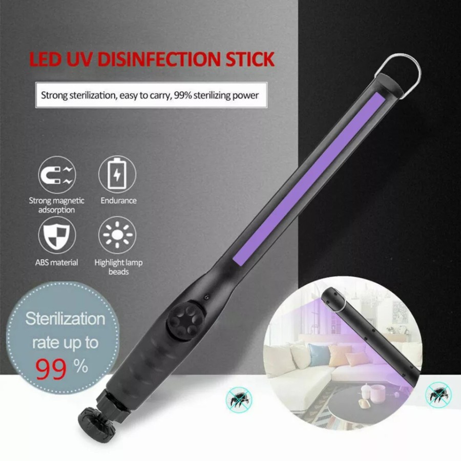 UVC Sterilizer Stick Portable Lampu UV-C Ultraviolet Antivirus Bakteri