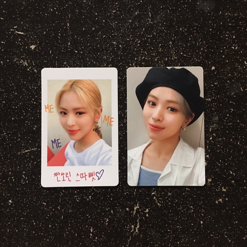 ryujin itzy no bad days nbd august agustus set photocard & polaroid beret official goods murah jyp e