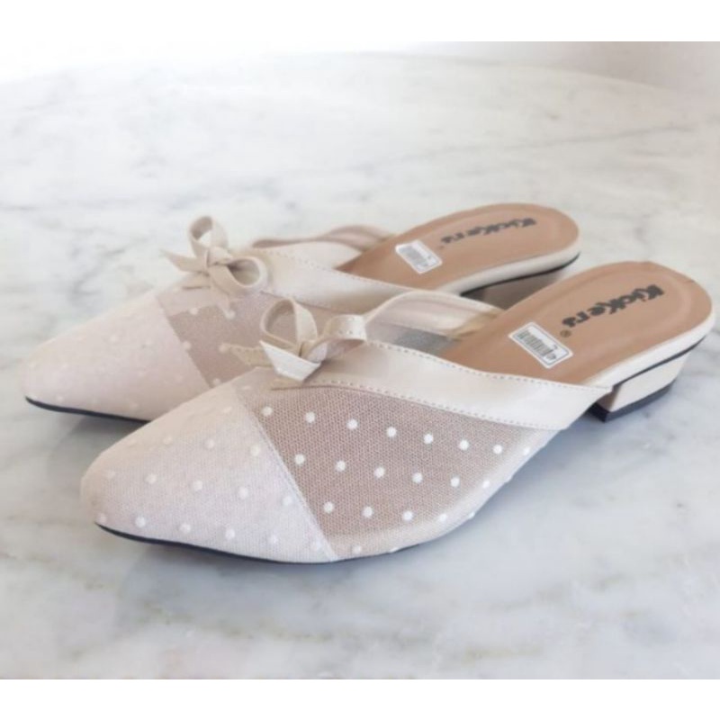 PL PRELOVED NEGO FLATSHOES KICKERS HIGH HEELS TAHU SLOP SEPATU AKAD NIKAH WALIMAH MURAH BRUKAT BROKL