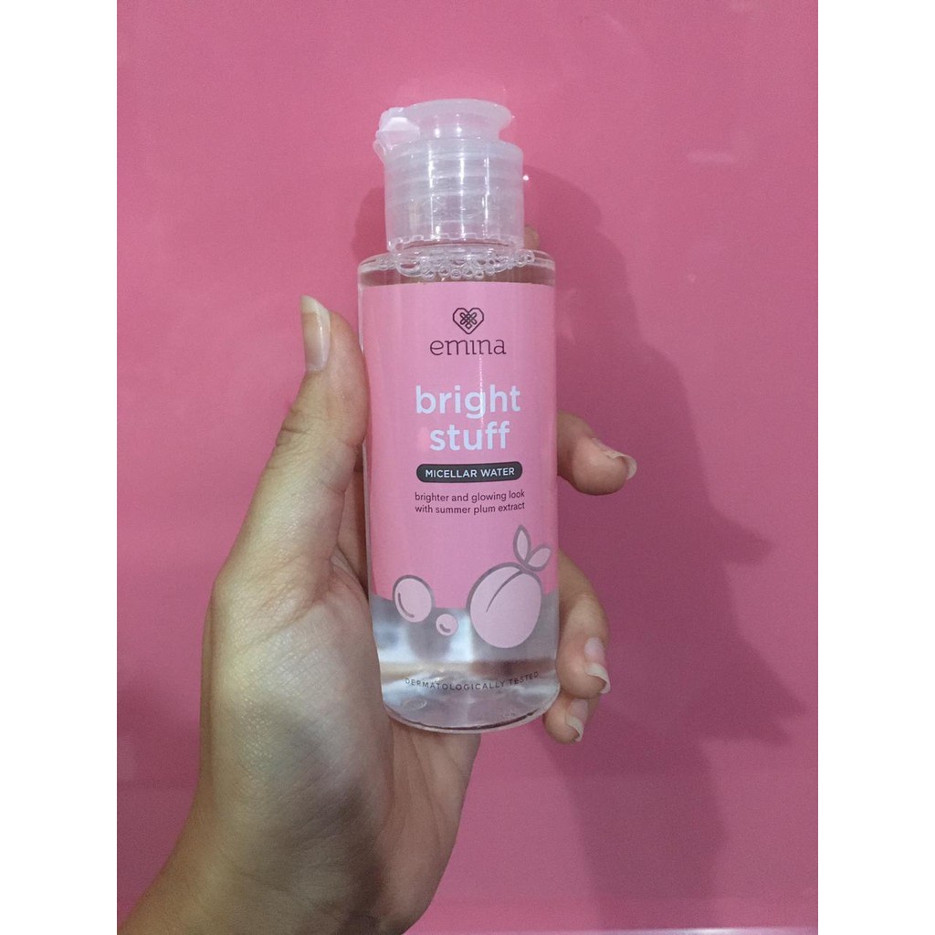 Emina Bright Stuff Micellar Water 100ml | Pembersih Wajah RUMAH CANTIK