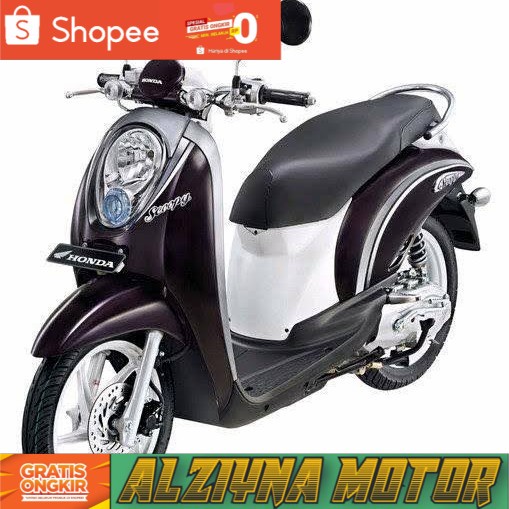 full body kasar dan halus scoopy karbu scoopy lama - Merah - violet putih