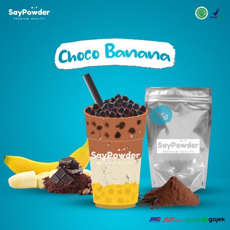 Minuman Bubuk Rasa Choco Banana Serbuk Minuman Premium Powder Halal