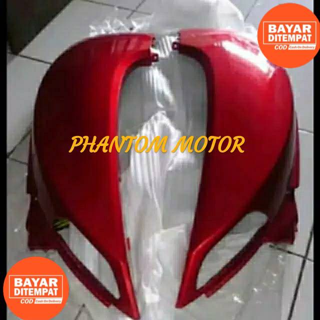 Cover Body Belakang Scoopy FI 2013-2016 Merah