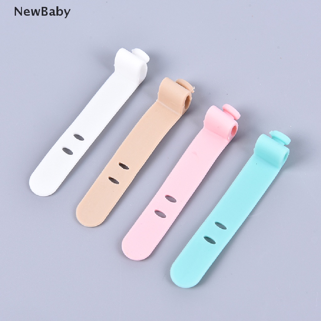 Newbaby 32PCS Klip Pengikat Kabel Data Bahan Silikon