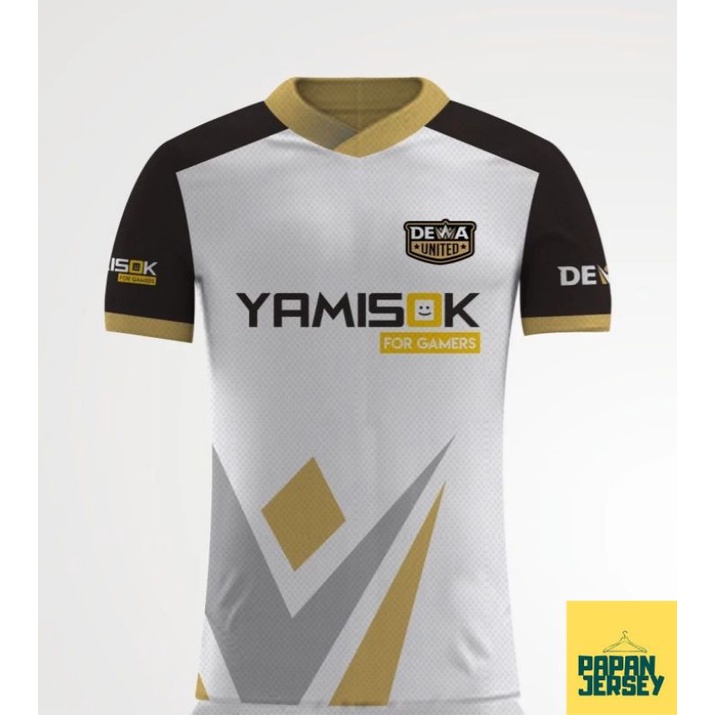 JERSEY DEWA UNITED LIGA 1 BRI INDONESIA TERBARU. KAOS BOLA
