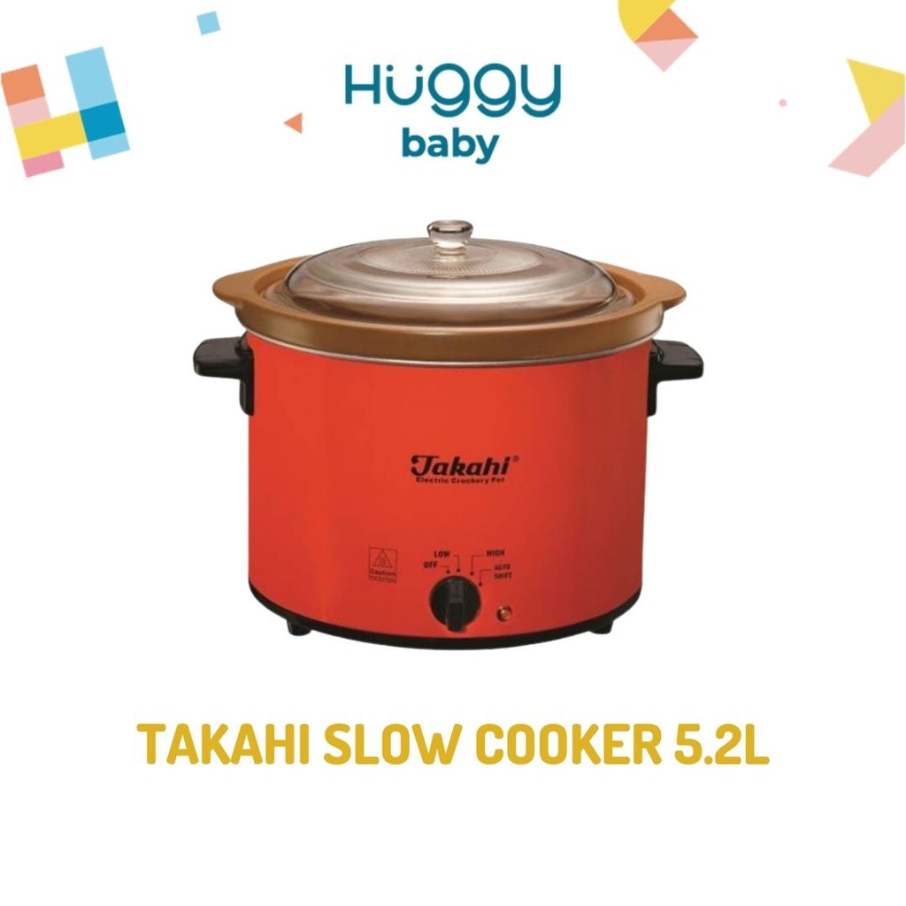 Takahi Slow Cooker Crockery Pot (Premium Series) 5.2 L