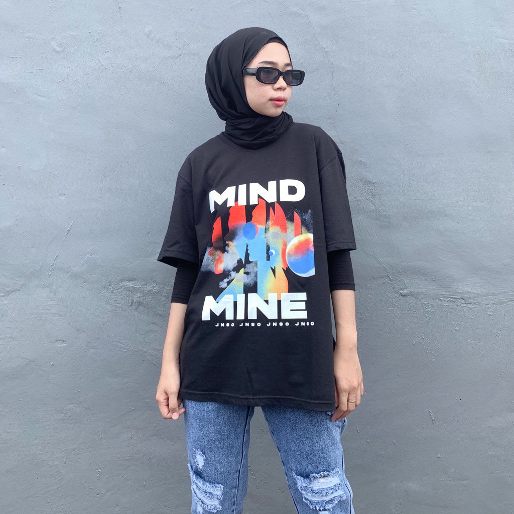 ATASAN WANITA TERBARU Oversize Mind / T-Shirt Mind Mine Oversize Tee Wanita