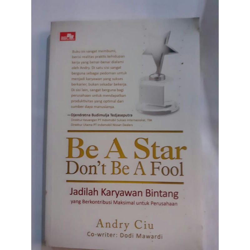 Be a Star don't be a Fool