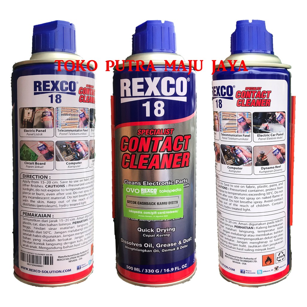 Rexco 18 Contact Cleaner 500 ML REXCO