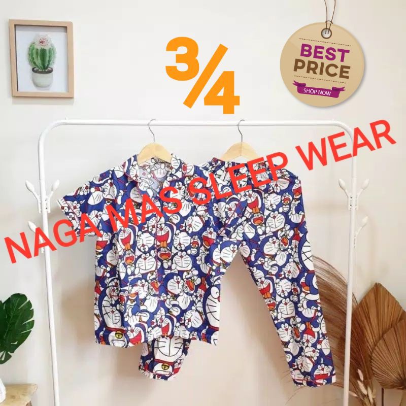 baju tidur SIELIE  3/4 no.18 katun Jepang ABG / remaja MC1022