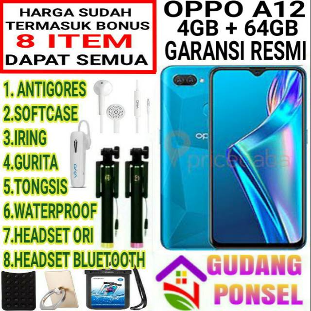 OPPO A12 GARANSI RESMI | Shopee Indonesia