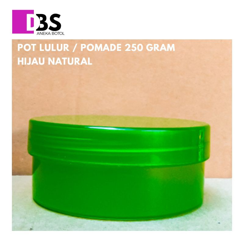 Pot Lulur 250ml Hijau