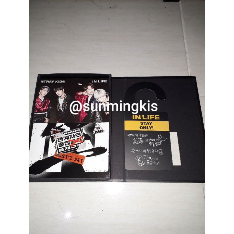 STRAY KIDS ALBUM ONLY GO LIVE GOSENG IN LIFE INSENG STANDAR LIMITED