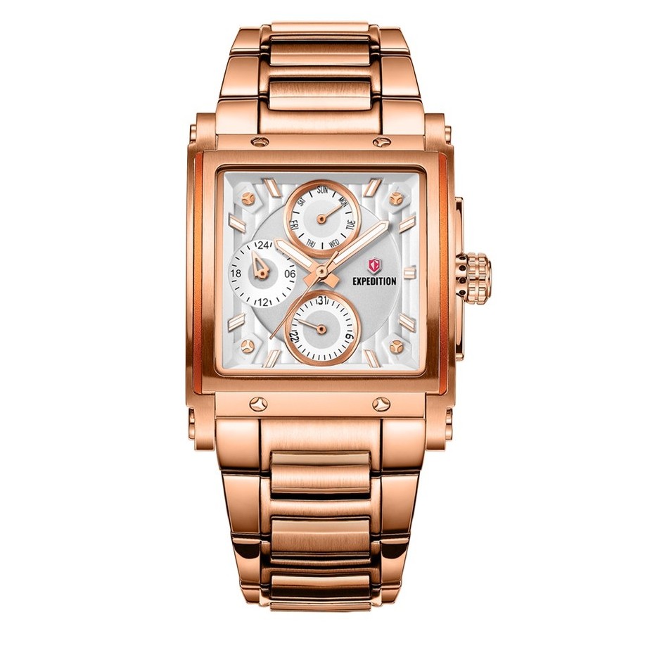 JAM TANGAN WANITA EXPEDITION E6731 BFBRGSL ROSE GOLD SPORT