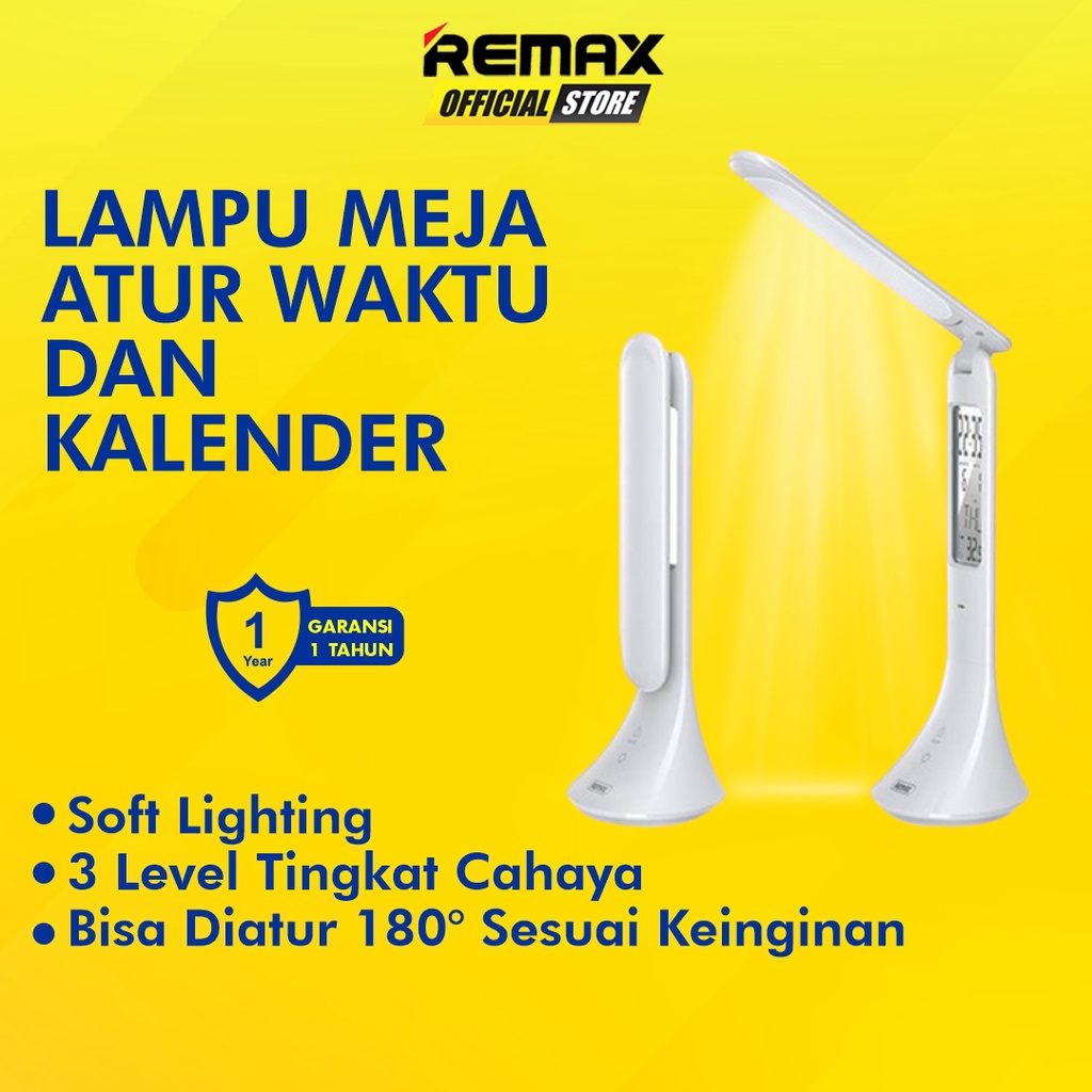 REMAX Time E510 Eye Caring Desk Lamp 1200mAh 3 Level Brightness