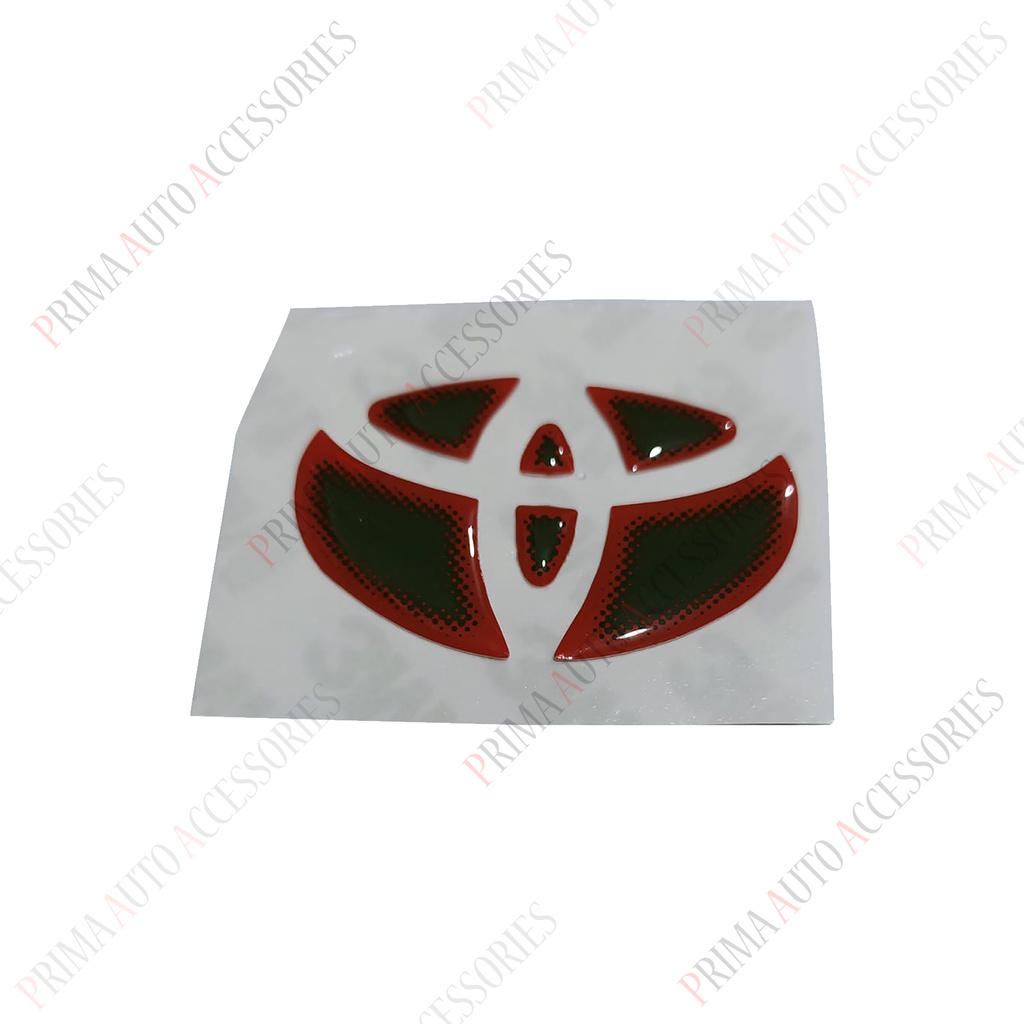 Stiker Stir Mobil TOYOTA 6,5 cm / Steer Car Sticker