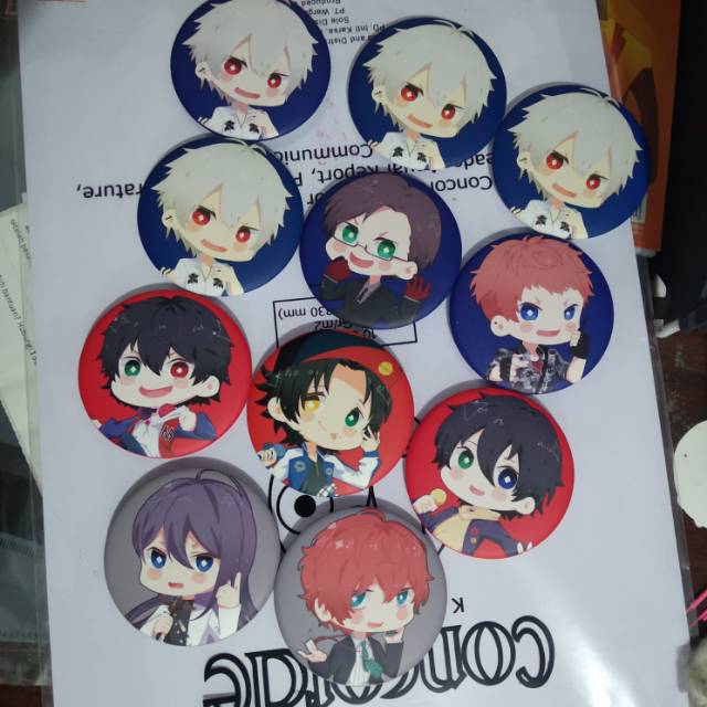 Hypnosis Mic Badge / Pin