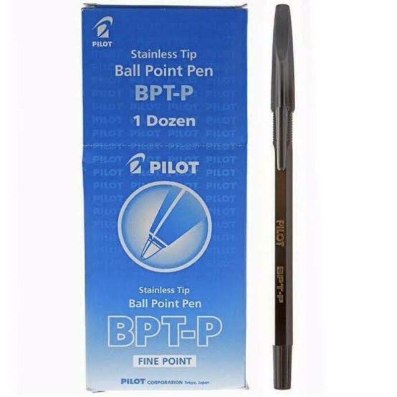 

PILOT BTP-P Ballpoint Isi 12 Pcs