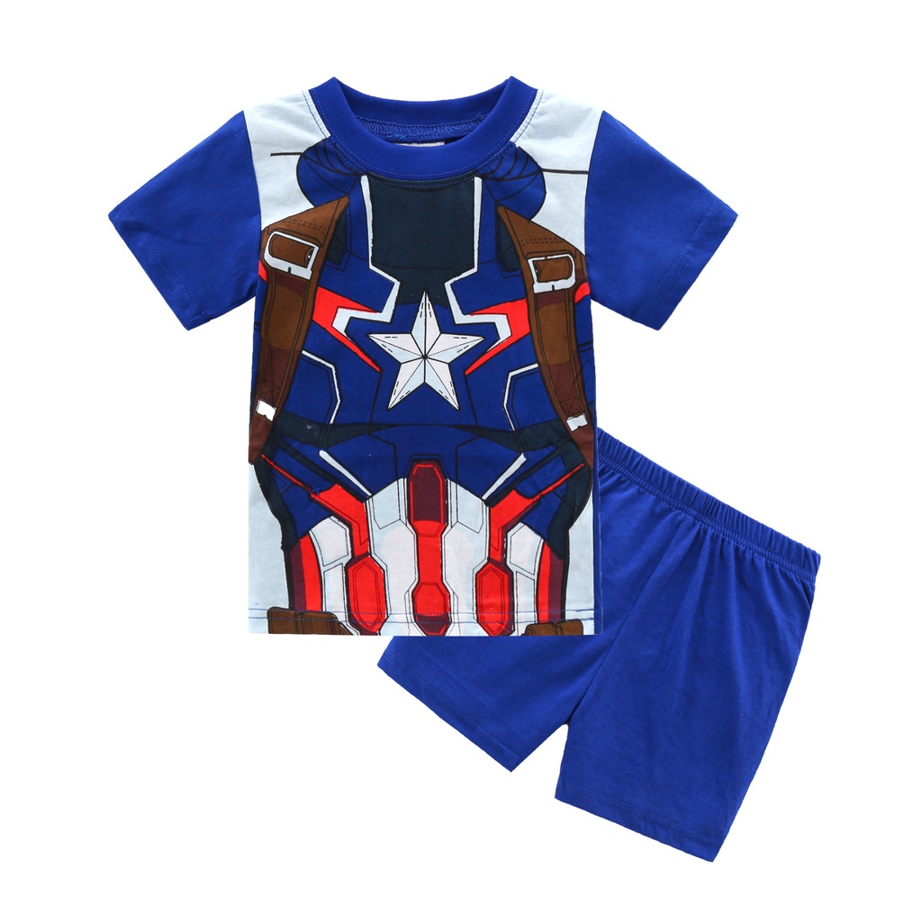 Baju Bayi Kostum Superhero Setelan Anak Batman Spiderman anak laki-laki Import