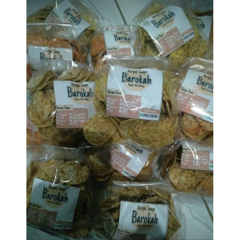 

Keripik Tempe Barokah 100 gram