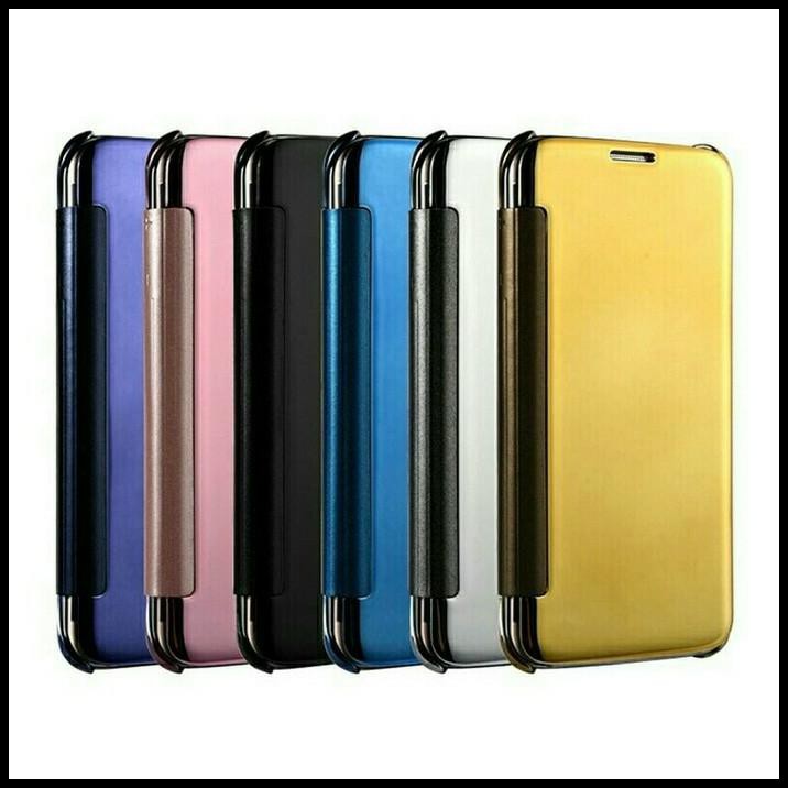 Flip Cover Handphone Samsung Galaxy Note 5 Jc Flip Smart Mirror Casing Cover