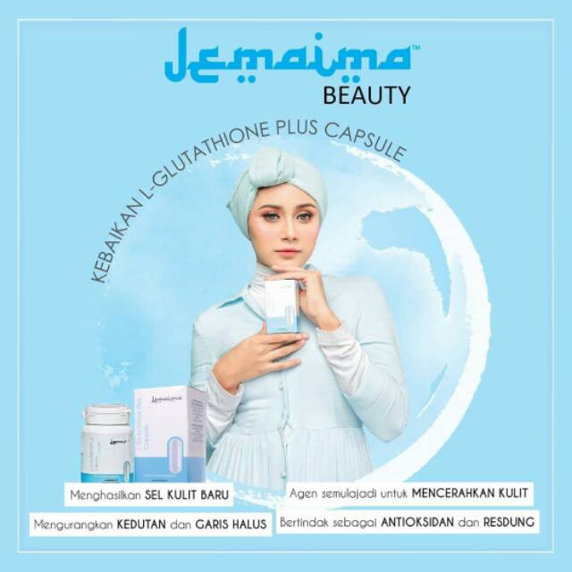 Jemaima pills whitening ori 100%