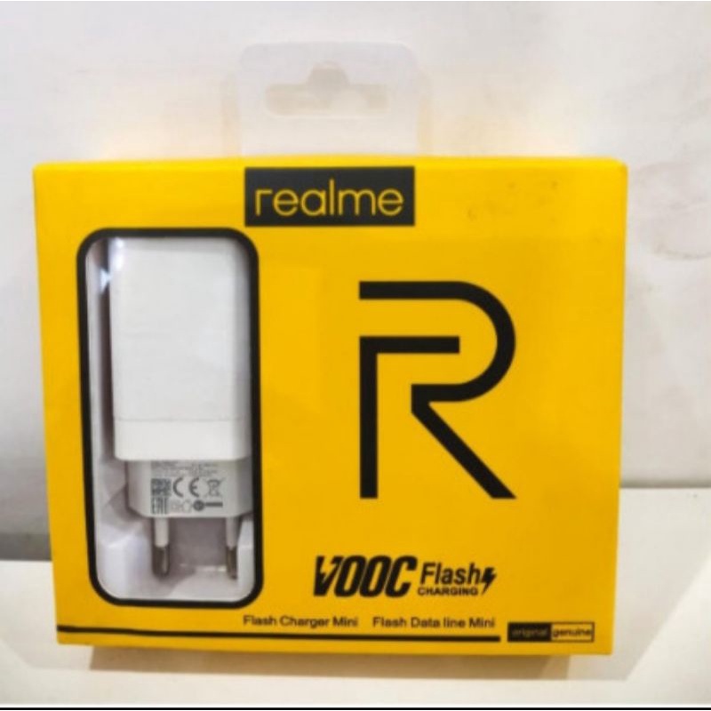 CHARGER REALME VOOC MICRO USB FLASH CHARGING R15 ORIGINAL