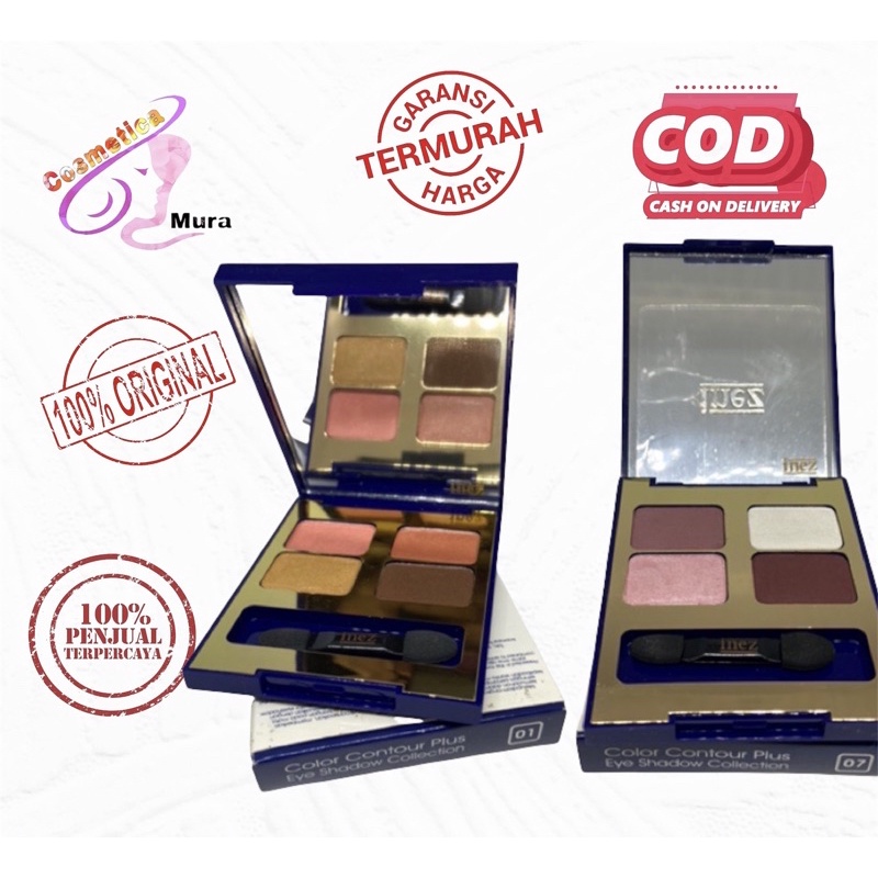 Inez eyeshadow collection // eyeshadow inez best seller || inez eyeshadow make up kit