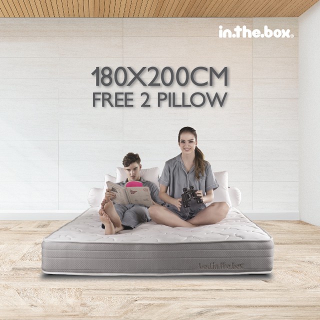Kasur Spring Bed In The Box Ukuran 180x200 (King)