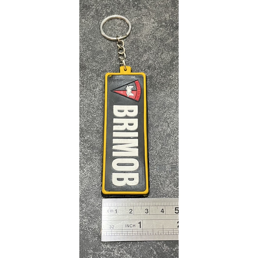 Gantungan Kunci Brimob (Tdr) | Keychain | Gantungan Kunci Karet Brimob