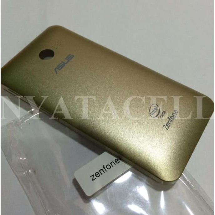NEW BACK DOOR ASUS ZENFONE 4 A400CG BACKDOOR/TUTUP BATERAI/CASING/BELAKANG - HITAM MILENIA