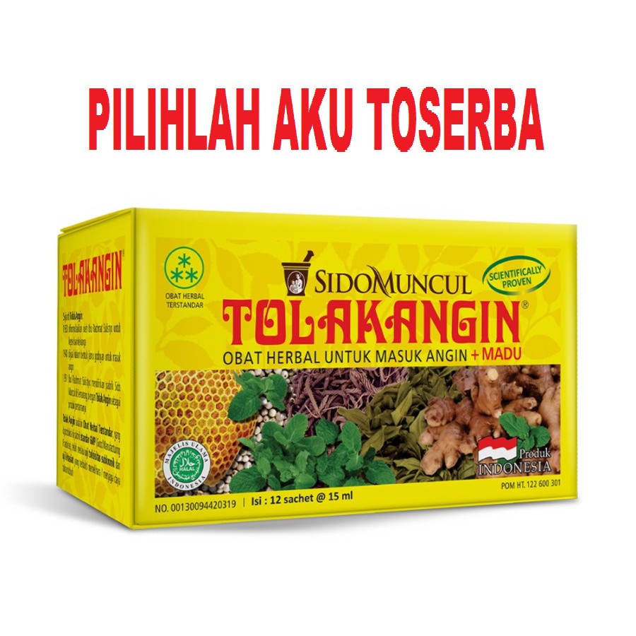 TOLAK ANGIN CAIR SIDOMUNCUL ISI 12 SACHET - ( HARGA 1 BOX )