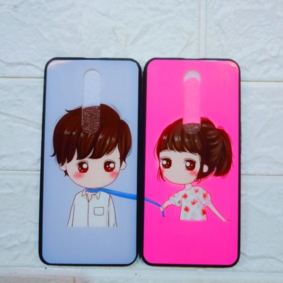 Case Handphone Oppo F11 Motif Couple Lucu Realpict