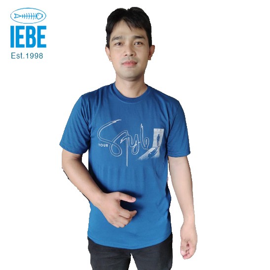 

IEBE Kaos Pria Lengan Pendek Casua B1KJ5290