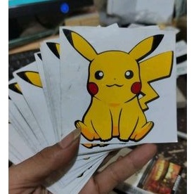 stiker Pikachu stiker motor lucu