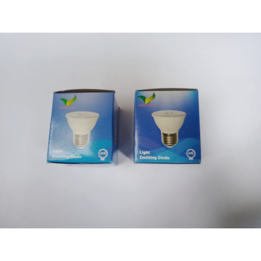 LAMPU LED DOWNLIGHT / LED PLAFON / LAMPU DINDING / 6 WATT/ E27 / LAMPU HALOGEN / CAHAYA PUTIH DAN WARMWHITE (kuning)