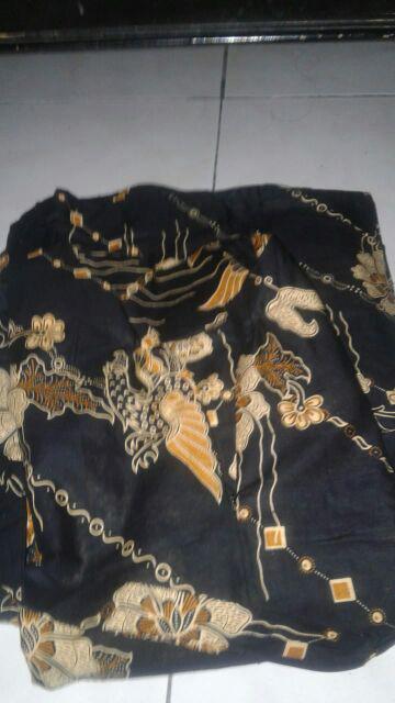 Gamis Batik Jumbo Baju Gamis Batik Wanita-gamis Syari-gamis Batik Kombinasi-dressbatikwanita-